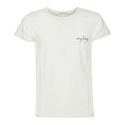 Biologisch Katoenen Busy T-shirt Maison Labiche , White , Heren