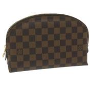 Pre-owned Canvas pouches Louis Vuitton Vintage , Brown , Dames