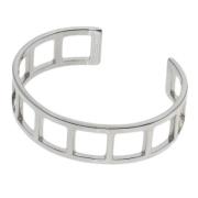 Pre-owned Metal bracelets Gucci Vintage , White , Dames