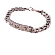 Pre-owned Silver bracelets Gucci Vintage , Pink , Dames