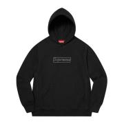 Limited Edition Chalk Box Logo Hoodie Kaws , Black , Heren