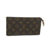 Pre-owned Canvas pouches Louis Vuitton Vintage , Brown , Dames