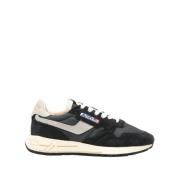 Suede Reelwind Sneakers Autry , Black , Dames