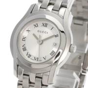 Pre-owned Metal watches Gucci Vintage , Gray , Dames