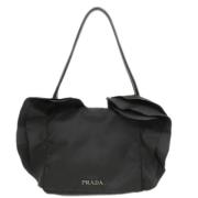 Pre-owned Nylon handbags Prada Vintage , Black , Dames