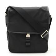 Pre-owned Nylon shoulder-bags Prada Vintage , Black , Dames