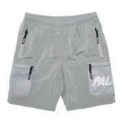 Beperkte oplage Mesh Zak Shorts Grijs Palace , Gray , Heren