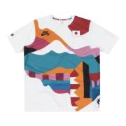 Limited Edition Parra Japan Crew Jersey Nike , Multicolor , Heren