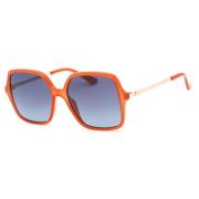 Oranje Plastic Zonnebril voor Vrouwen Guess , Orange , Dames