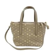 Pre-owned Fabric totes Jimmy Choo Pre-owned , Beige , Dames