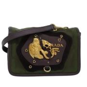 Pre-owned Nylon prada-bags Prada Vintage , Green , Dames