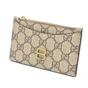 Pre-owned Canvas home-office Gucci Vintage , Beige , Dames