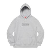 Beperkte oplage Chalk Box Logo Hoodie Kaws , Gray , Heren