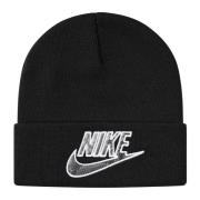 Limited Edition Snakeskin Beanie Zwart Nike , Black , Unisex