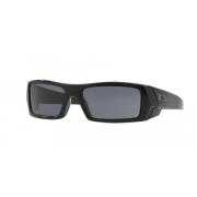 Zwarte Plastic Zonnebril Oakley , Black , Heren