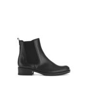 Moderne Chelsea Boots van glad leer Gabor , Black , Dames