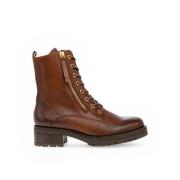 Leren veterschoenen Gabor , Brown , Dames