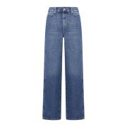 Stijlvolle Jeans voor Mannen en Vrouwen 7 For All Mankind , Blue , Dam...