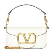 Stijlvolle Tassen Collectie Valentino Garavani , White , Dames