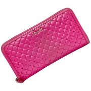 Pre-owned Leather wallets Prada Vintage , Pink , Dames