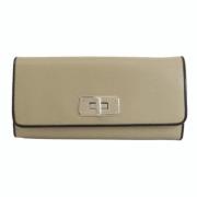 Pre-owned Plastic wallets Prada Vintage , Beige , Dames