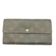 Pre-owned Canvas wallets Louis Vuitton Vintage , Brown , Dames