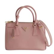 Pre-owned Leather crossbody-bags Prada Vintage , Pink , Dames