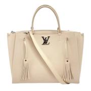 Pre-owned Leather louis-vuitton-bags Louis Vuitton Vintage , Beige , D...