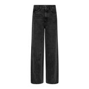 Wide Seam Jeans 96-Black Co'Couture , Black , Dames