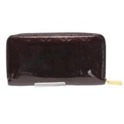 Pre-owned Leather wallets Louis Vuitton Vintage , Brown , Dames