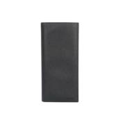 Pre-owned Leather wallets Prada Vintage , Black , Heren