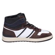 Hoge Suède Heren Sneakers D.a.t.e. , Brown , Heren