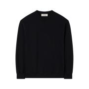 Oversized Zwart Sweatshirt met Logo Details Róhe , Black , Heren