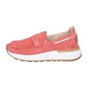 Suede Loafers voor Vrouwen Moma , Pink , Dames