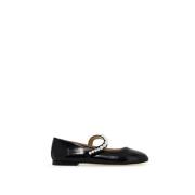 Zeemeermin Ballet Flats Mach & Mach , Black , Dames