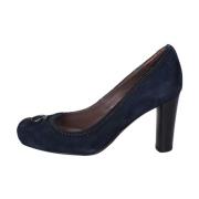 Suede Damesschoenen Luciano Barachini , Blue , Dames