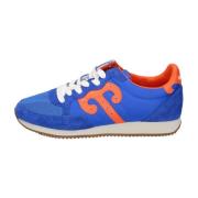 Suede Heren Sneakers Wushu Ruyi , Blue , Heren