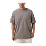 Heren Casual Zak T-shirt 3 Kruizen Scotch & Soda , Gray , Heren