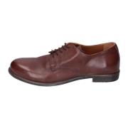 Elegante Leren Herenschoenen Moma , Brown , Heren