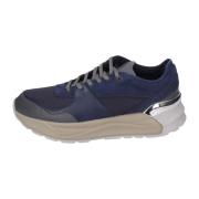 Suede Leren Heren Sneakers Liu Jo , Blue , Heren