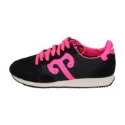 Suede Damessneakers Wushu Ruyi , Black , Dames