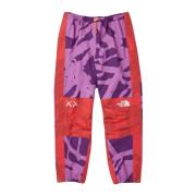 Limited Edition Camo Broek Paars/Rood Kaws , Multicolor , Heren