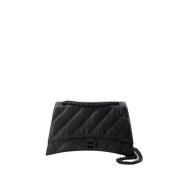 Gewatteerde Leren Schoudertas - Zwart Balenciaga , Black , Dames