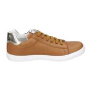 Leren Dames Sneakers Stijlvolle Schoenen Karl Lagerfeld , Brown , Dame...