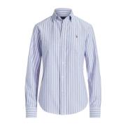 Klassieke Oxford Shirt Blauw Logo Borduurwerk Ralph Lauren , Blue , Da...