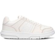 Witte Lage Top Sneakers Brooklyn Mix Media Tommy Jeans , White , Dames