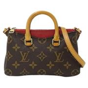 Pre-owned Canvas louis-vuitton-bags Louis Vuitton Vintage , Brown , Da...