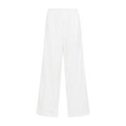 Witte Wijde Pijp Broek Balenciaga , White , Heren