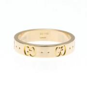 Pre-owned Rose Gold rings Gucci Vintage , Yellow , Dames