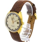 Pre-owned Stainless Steel watches Omega Vintage , Yellow , Heren